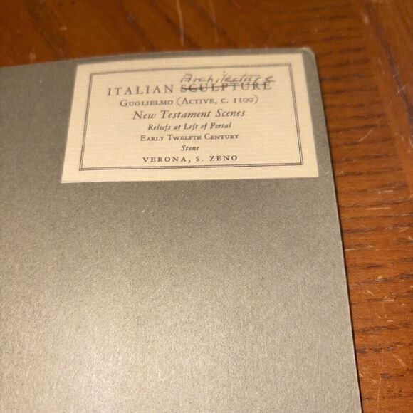 Vintage New Testament Scenes / Guglielmo Italian Sculpture Photo San Zeno Verona - Picture 4 of 5